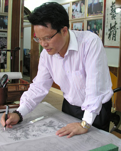 北京大家之家古典家具有限公司董事長 林慶財
