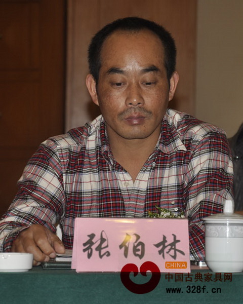 昆明林達宏紅木董事長張伯林