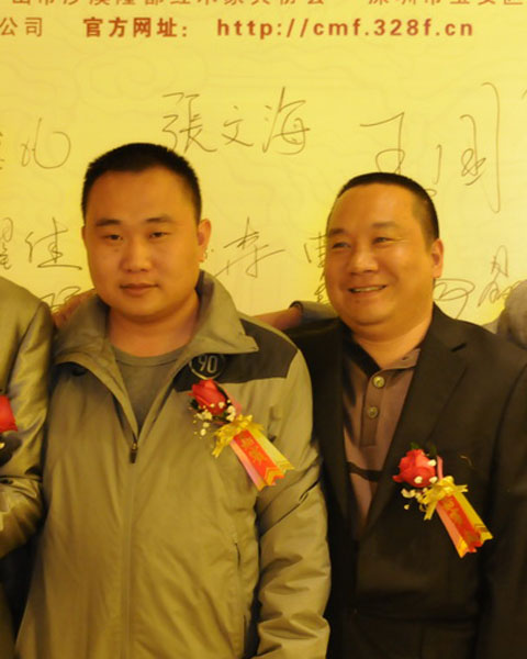 中山鳳鳴岐山家具董事長嚴君才-中山御華軒家具董事長樓瑞強