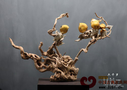 根雕師姚堅(jiān)：拔根而立雕琢而成