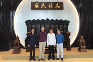 中國古家具藏家柯惕思造訪區氏臻品