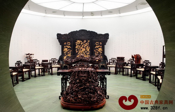 中國紫檀博物館內景