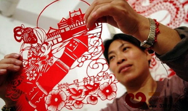 高難度的剪紙藝術