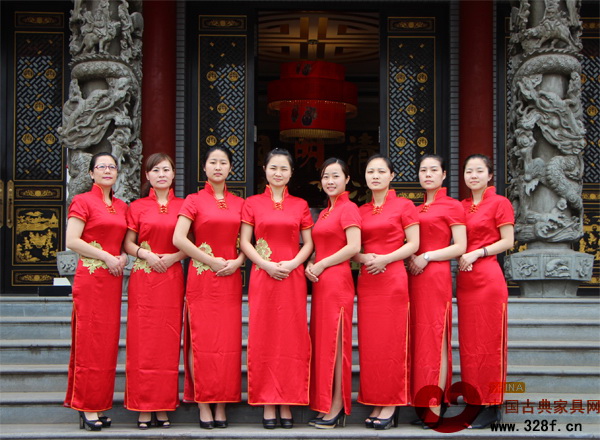 明清居服務團隊留影 