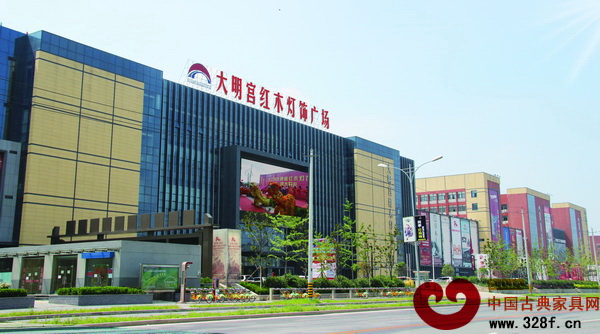 大明宮紅木燈飾廣場外景 大明宮紅木燈飾廣場外景