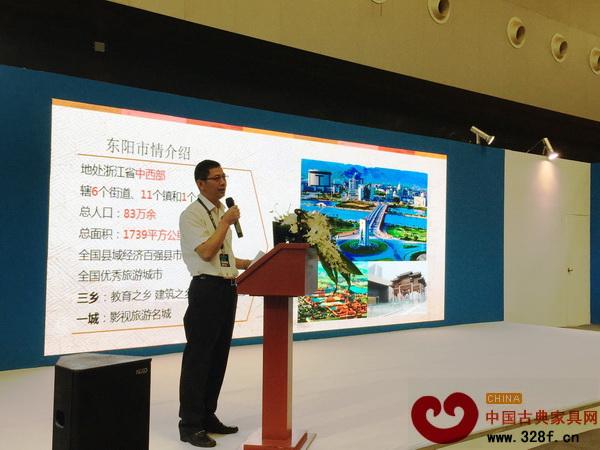 東陽市人民政府副市長陳軍在中國家具產業集群群英展示會新聞發布會上發表講話 東陽市人民政府副市長陳軍在中國家具產業集群群英展示會新聞發布會上發表講話