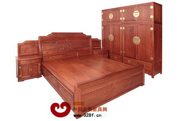 華夏一品——如意大床+素面頂箱柜 華夏一品——如意大床+素面頂箱柜