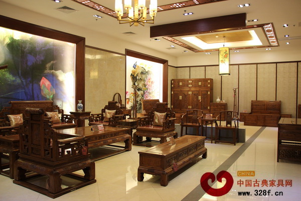 大明宮紅木燈飾廣場內景 大明宮紅木燈飾廣場內景