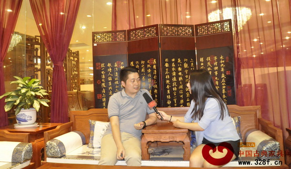 大匯堂營銷總監胡春騰接受弘木傳媒記者采訪