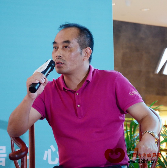 品牌紅木家具經銷商聯盟執行主席、昆明林達宏紅木董事長張伯林