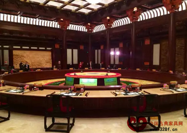 APEC會議上的紅木家具彰顯深厚中國傳統(tǒng)文化底蘊(yùn)