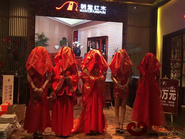 明堂紅木舉辦的“招親”活動創意十足