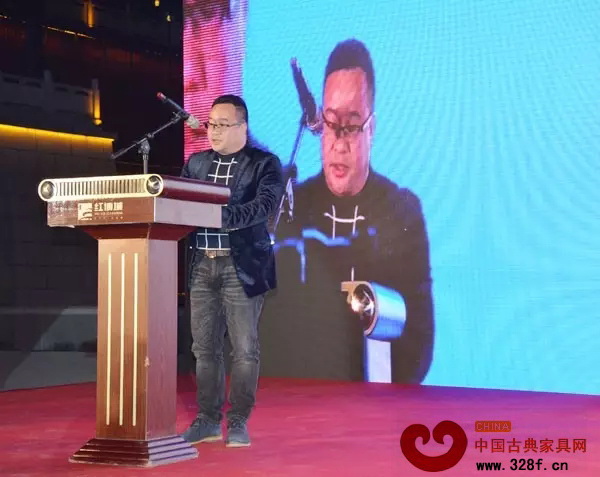 大涌鎮商會理事會會長蕭志豪致歡迎詞 大涌鎮商會理事會會長蕭志豪致歡迎詞