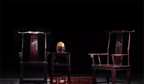 紅寶軒紅木最新力作《紫檀木明式休閑椅三件套》 紅寶軒紅木最新力作《紫檀木明式休閑椅三件套》