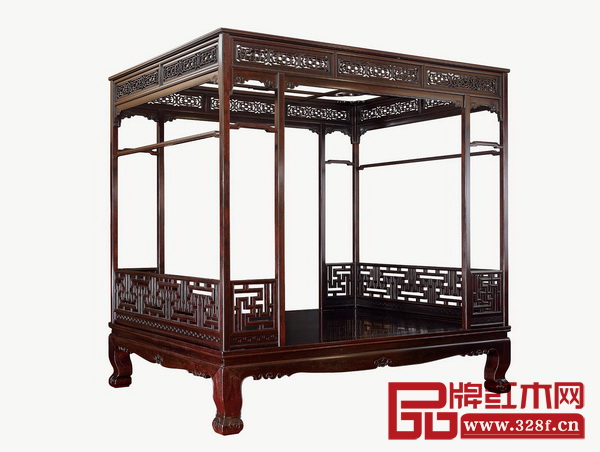 區氏臻品——萬字紋架子床 區氏臻品——萬字紋架子床