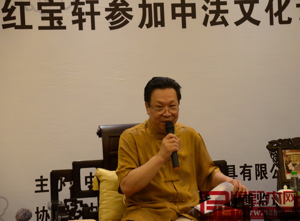 本次媒體分享會嘉賓——紅寶軒董事長曹兆庭 本次媒體分享會嘉賓——紅寶軒董事長曹兆庭
