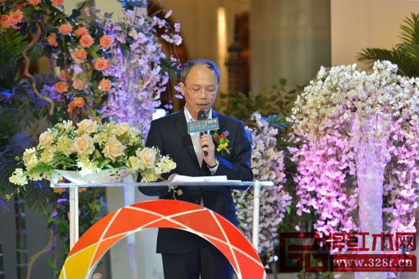 名家居世博園總經理許宗彤致辭 名家居世博園總經理許宗彤致辭