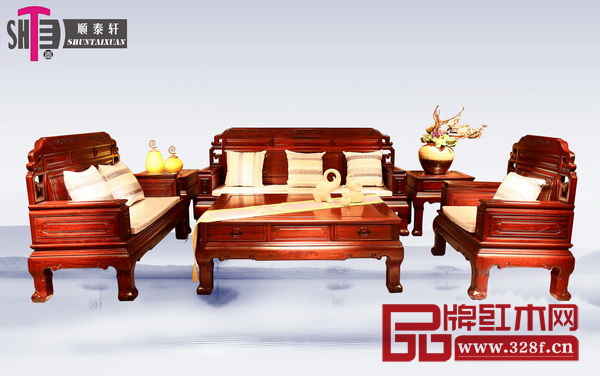 順泰軒紅木 吉象門第系列吉祥沙發(fā)6件套(評選產品) 順泰軒紅木 吉象門第系列吉祥沙發(fā)6件套(評選產品)