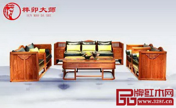 榫卯大師《心心相印沙發(fā)》