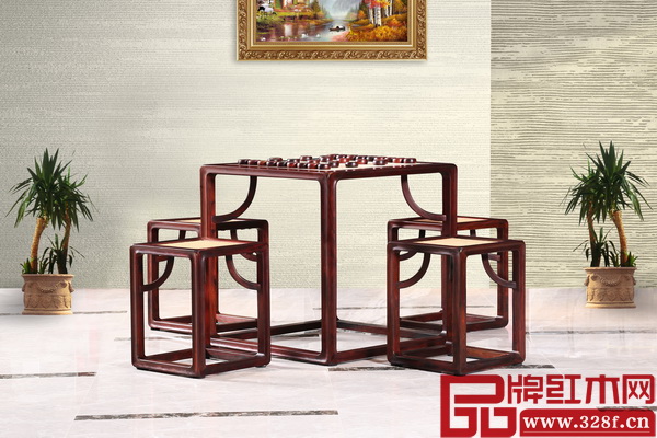 醉木苑紅木精品——大紅酸枝蘇式石面休閑臺 醉木苑紅木精品——大紅酸枝蘇式石面休閑臺