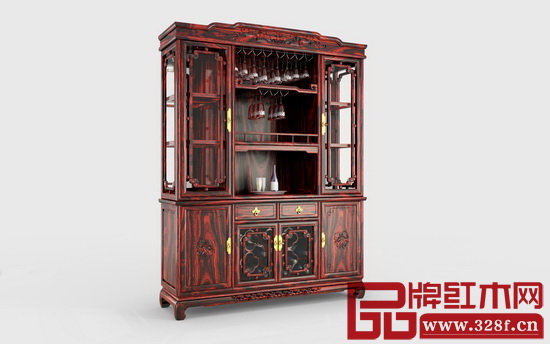 古森紅木——《古韻悠揚酒柜》