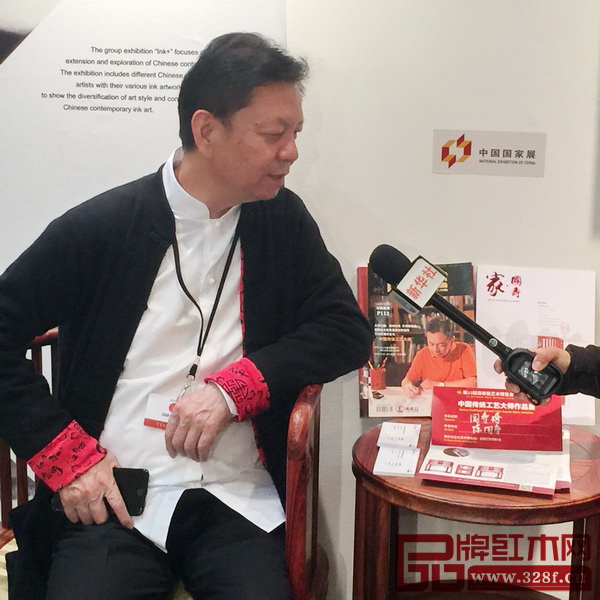 中國傳統(tǒng)工藝大師陳國壽接受新華社專訪 中國傳統(tǒng)工藝大師陳國壽接受新華社專訪