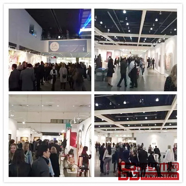 第22屆美國洛杉磯藝術博覽會開幕式在美國洛杉磯會展中心舉辦