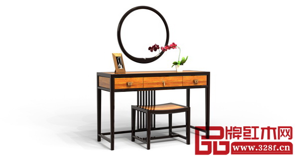 世珀當代東方家具——《B梳妝臺組合》 世珀當代東方家具——《B梳妝臺組合》