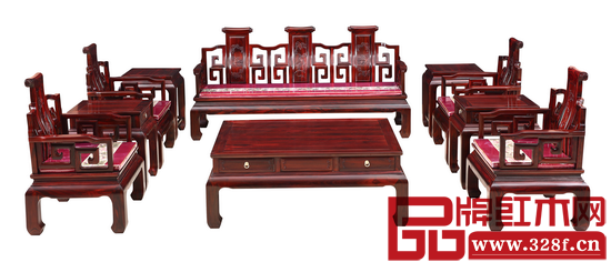 富雅紅木——《新明式卷書沙發(fā)》