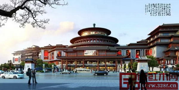 文商旅綜合體紅博城效果圖 文商旅綜合體紅博城效果圖