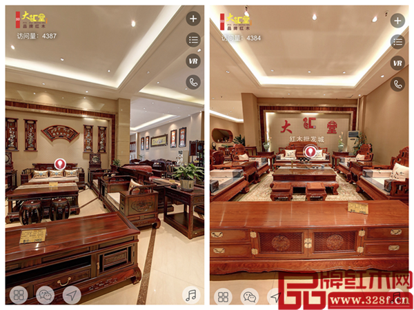大匯堂VR全景導購圖展廳場景展示 大匯堂VR全景導購圖展廳場景展示