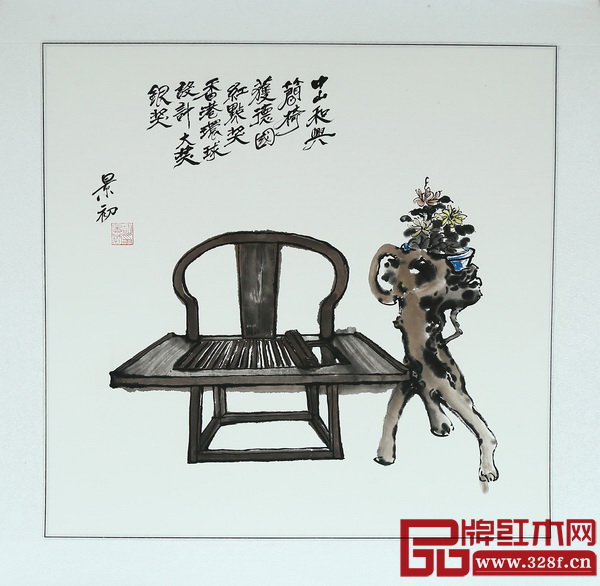 “15年新中式家具經典作品展暨景初新中式家具書畫展”將展出50余幅由全聯藝術紅木家具專業委員會專家顧問、中國高等教育家具設計專業創始人、中國新中式文化研究院院長胡景初老師親自創作的新中式經典家具書畫作品