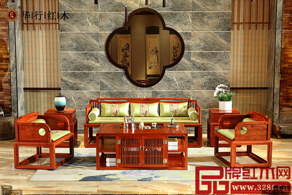 華行紅木巴花精品——明式沙發 華行紅木巴花精品——明式沙發