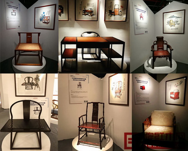 “15年新中式家具經典作品展”展出部分作品