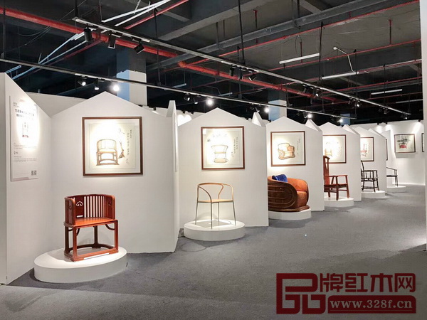 由中國傳統工藝大師、國壽紅木董事長原創設計的新明式家具代表作《國壽椅》入選本次展覽 由中國傳統工藝大師、國壽紅木董事長原創設計的新明式家具代表作《國壽椅》入選本次展覽