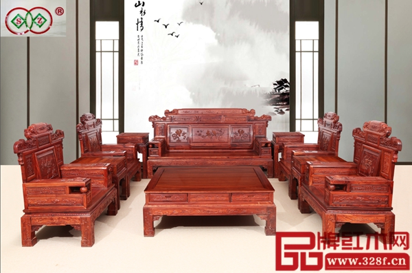 雙志紅木《檀雕財源滾滾》沙發產品展示 雙志紅木《檀雕財源滾滾》沙發產品展示