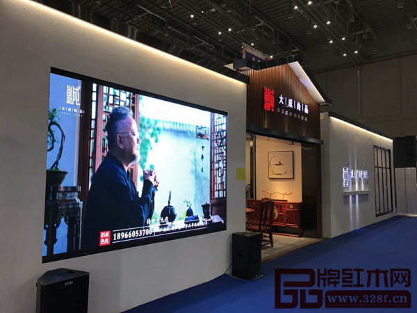 大成尚品位于上海家博會(huì)現(xiàn)場的展廳外景 大成尚品位于上海家博會(huì)現(xiàn)場的展廳外景