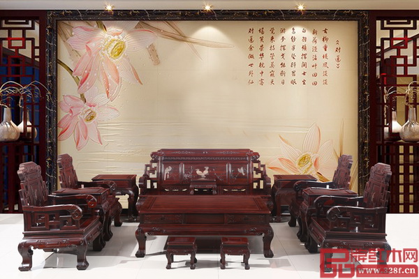 木緣紅木·全新原創(chuàng)東非酸枝202沙發(fā)