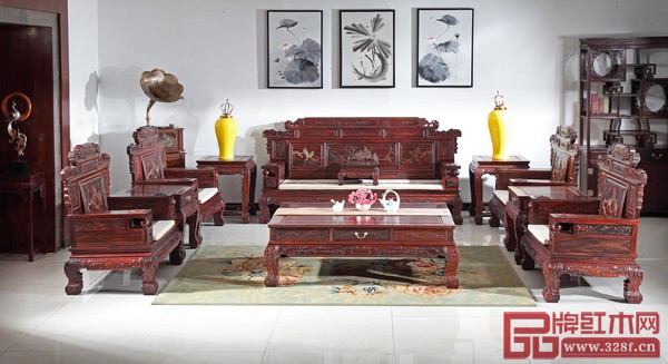 龍博士家具《財源滾滾沙發》大氣典雅