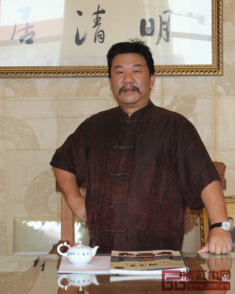 東陽明清居紅木董事長金彪云 東陽明清居紅木董事長金彪云