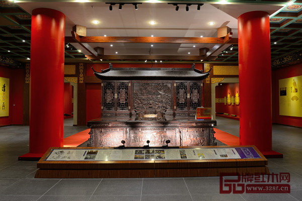 浙江藝術紫檀博物館內景