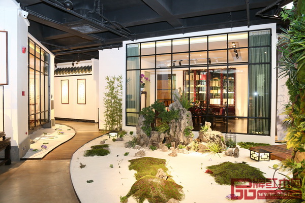 深圳泰和園當代中式生活藝術鑒賞中心(泰和園供圖) 深圳泰和園當代中式生活藝術鑒賞中心(泰和園供圖)