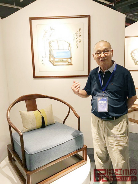 胡景初教授現場點評世珀《無畏?休閑椅》 中國高等教育家具設計專業創始人胡景初教授現場點評世珀《無畏休閑椅》