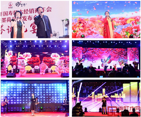 2018年國壽紅木經銷商年會暨墨荷品牌發布會上的精彩表演