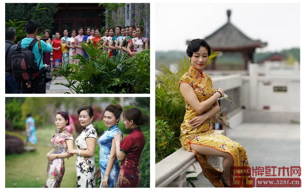 女人詮釋了旗袍的韻致與美麗，旗袍成全了女人的婀娜與風(fēng)情