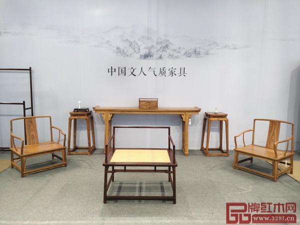 廣州家博會上展示的中國文人氣質家具 廣州家博會上展示的中國文人氣質家具