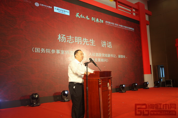 國(guó)家人力資源和社會(huì)保障部原黨組副書記、副部長(zhǎng)楊志明致辭