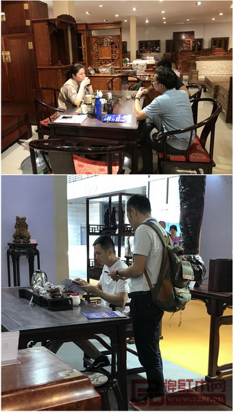 新中式紅木家具展地推走到經銷商家門口宣傳 新中式紅木家具展地推走到經銷商家門口宣傳