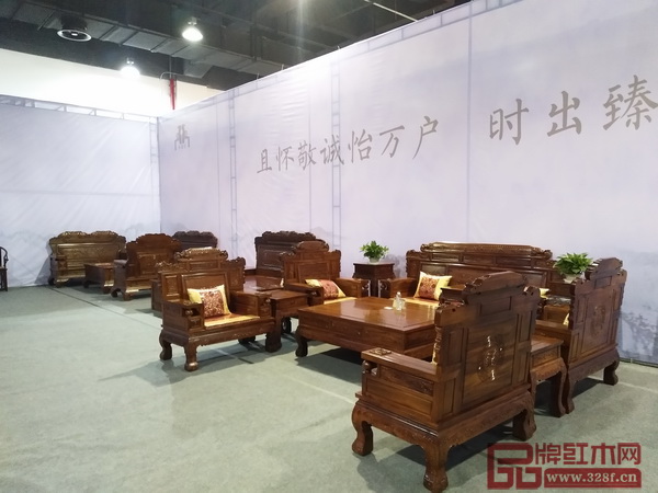 東源紅木展會現場圖 東源紅木展會現場圖