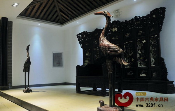 洛陽明清紅木家具博物館內景